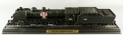 Atlas Ho Sncf Locomotive Vapeur 141 R Lib�ration Statique Neuve