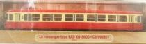 Atlas Ho Sncf Railcar Self-propelled EAD-X-4500 & Trailer Type EAD XR-8600 Caravelle 1963 Motorizable Mint in box