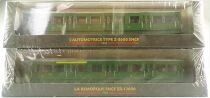 Atlas Ho Sncf Railcar Self-propelled Unit Z-3600 & Trailer ZR-13600 1938 Motorizable Mint in Box