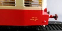 Atlas Ho Sncf Railcar Trailer XR 7200 1948 Customized Boxed
