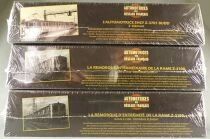 Atlas Ho Sncf Rame Banlieue Budd Motrice Z-3701 + Remorque Interm&eacute;diaire + Remorque d\'Extr&eacute;mit&eacute; Z-5100 1953 Neuves Boite