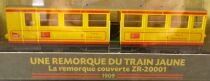 Atlas Ho Sncf Train Jaune Remorque Couverte ZR-20001 1909 Neuf Boite