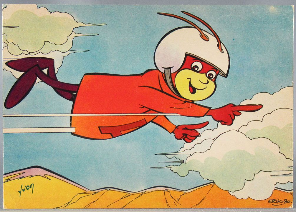 Atom Ant Hanna Barbera - Editions Yvon Post Card 1980 - N°2408103