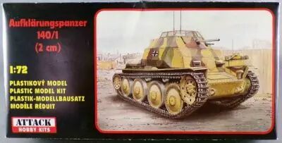 Attack Hobby Kits 72805 - Aufkl�rungspanzer 140/1 (2cm) WW2 Char Allemand 1/72 Neuf Boite