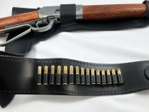 Au Nom de la Loi - Réplique Winchester de Josh Randall 50cm (métal & bois) et holster (cuir)