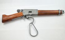Au Nom de la Loi - Réplique Winchester de Josh Randall 50cm (métal & bois) et holster (cuir)