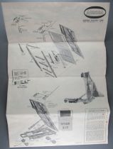 Aurora 376-1.98 - Ryan X-13 Vertijet 1957 1/48 Assembly Instructions Sheet