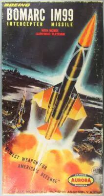 Aurora N�377-1.98 - Bomarc IM99 Intercepter Missile with Mobil Lauching Plateform  1/48 NMIB