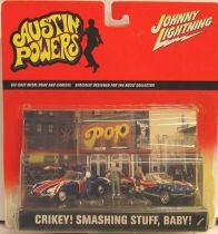 Austin Powers Johnny Lightning vehicles set