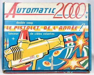 Automatic 2000 - Pistolet Lance Fl�chette (Space Gun) - Jouets PP (Monaco) 1968 