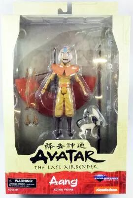 Avatar le Dernier Maitre de l\'Air - Aang - Figurine articul�e Diamond Select