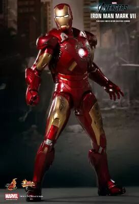 Avengers - Iron Man Mark VII - Figurine 30cm Hot Toys Sideshow MMS 185