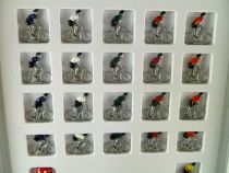 Avespace - Tous pour un Maillot - Board Game 21 Metal cyclists Mint in Box