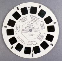 Avions de Chasse - 3 Disques View-Master 3D sans Pochette R&eacute;f. B 114-F