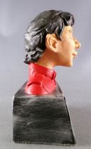 Ayrton Senna Buste Résine Caricature Formula Fun! 9cm