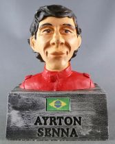 Ayrton Senna Resin Buste Caricature Formula Fun! 9cm