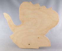 Babar -  Trousselier Wooden Bust to Hang