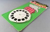 Babar - 1 Disque View-Master 3D sur Carte Ouverte R&eacute;f. B 4194