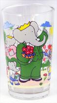 Babar - Amora Mustard Glass - Flower Garden