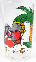 Babar - Amora Mustard Glass - Nursing babies in the park