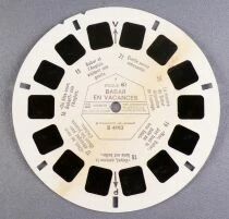 Babar - Babar en Vacances - 3 Disques View-Master 3D sans Pochette R&eacute;f. B 419-F