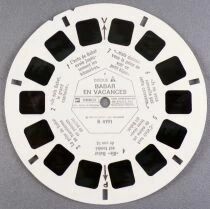 Babar - Babar in Holliday - n3 x View-Master Discs Set Loose Ref. B 419-F