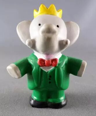Babar - Figurine PVC Ideal - Roi Babar 
