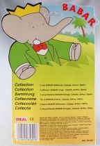 Babar - Figurine PVC Ideal L. de Brunhoff 1991 - Roi Babar Bras Droit Tendu Neuf Blister 