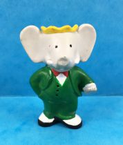 Babar - Figurine PVC L. de Brunhoff 1990 - Roi Babar 