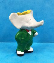 Babar - Figurine PVC L. de Brunhoff 1990 - Roi Babar 