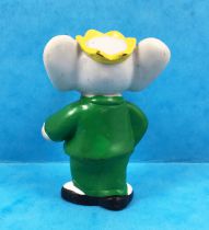 Babar - Figurine PVC L. de Brunhoff 1990 - Roi Babar 