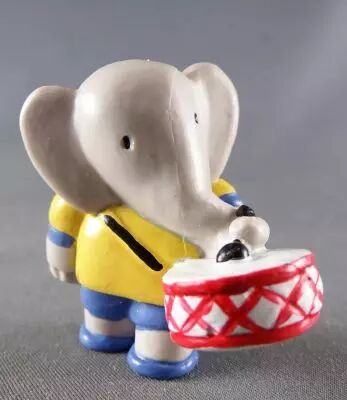 Babar - Figurine PVC Plastoy - Alexandre et son Tambour