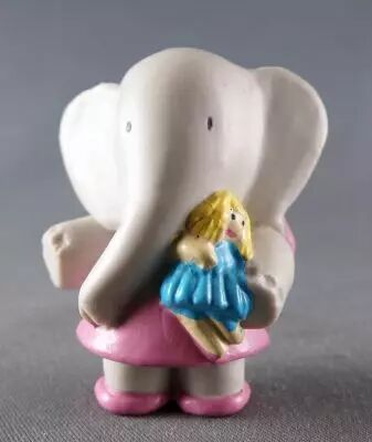 Babar - Figurine PVC Plastoy - Flore avec Poup�e