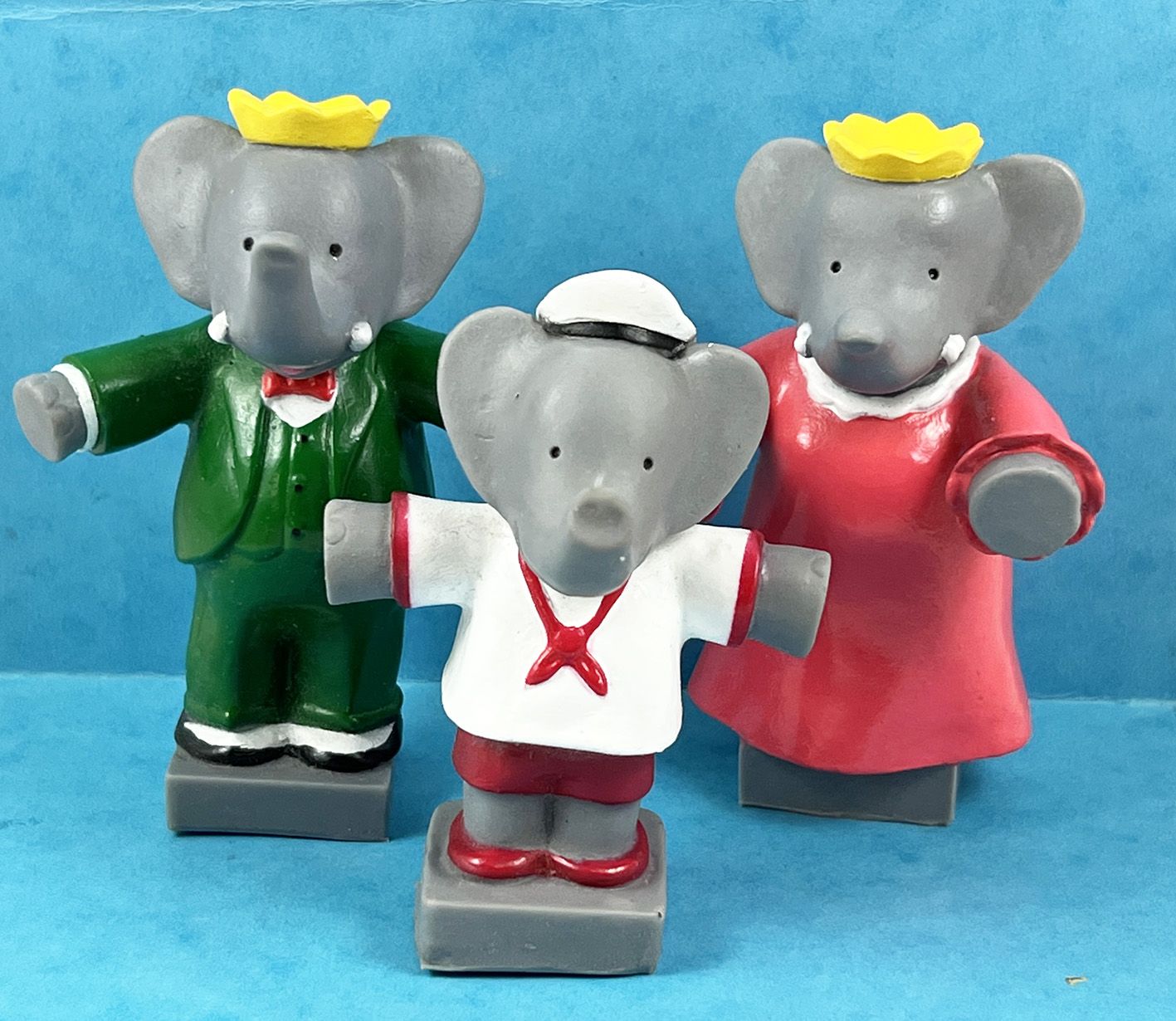 Babar - Figurines vinyle - Babar, Celeste et Arthur