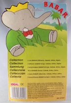 Babar - Ideal L. de Brunhoff 1991 PVC Figure - King Babar Mint on Card
