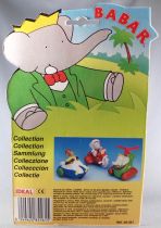 Babar - Ideal L. de Brunhoff 1991 PVC Figure - Zephir Driving Car Mint on Card