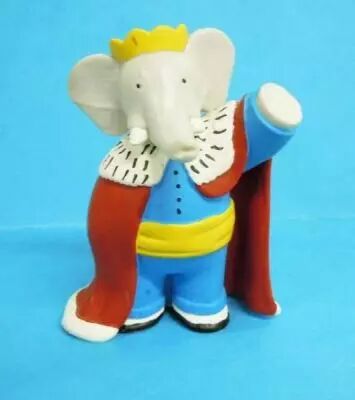 Présentoir De Magasin Vide Babar - Plastoy - Figurines PVC - Boîte De Collection