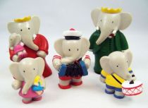 Babar - Figurines PVC Plastoy - Famille royale Babar 01