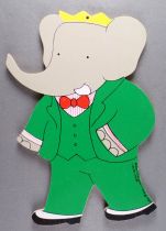 Babar - Silhouette Bois Trousselier 2 Faces à Suspendre