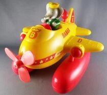 Babar - Véhicule Plastique Lansay 31cm - Roi Babar Pilote son Hydravion