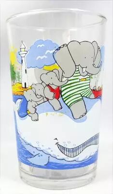 Babar - Verre � Moutarde Amora - Au bord de la mer