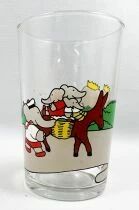 Babar - Verre à Moutarde Amora - Babar et sa famille en promenade