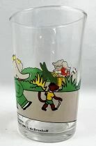 Babar - Verre à Moutarde Amora - Babar et sa famille en promenade