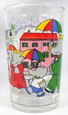 Babar - Verre � Moutarde Amora - Sous la pluie