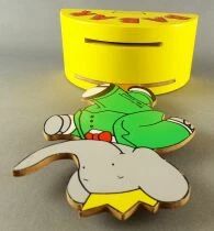  Babar - Vilac - Wooden Money-Box 19cm with Lock & Key