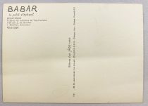 Babar - Yvon Post Card (1968) - #09 Babar picnic