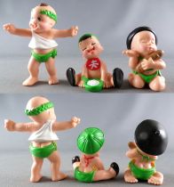 Baby Boom  - Board Game with 12 Pvc Figures - Fun Connection 1992