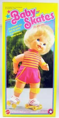 Baby Skates - Poup�e m�canique 39cm - Mattel 1982