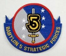 Babylon 5 - Lot de 6 Patches Brod&eacute;s (Uniformes)