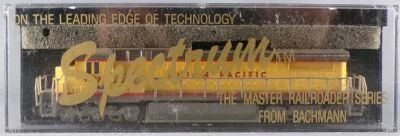 Bachmann Spectrum 85052 Ech N Usa Union Pacific Locomotive Diesel GE Dash 8-40C N�9183 Eclairage Invers� Boite